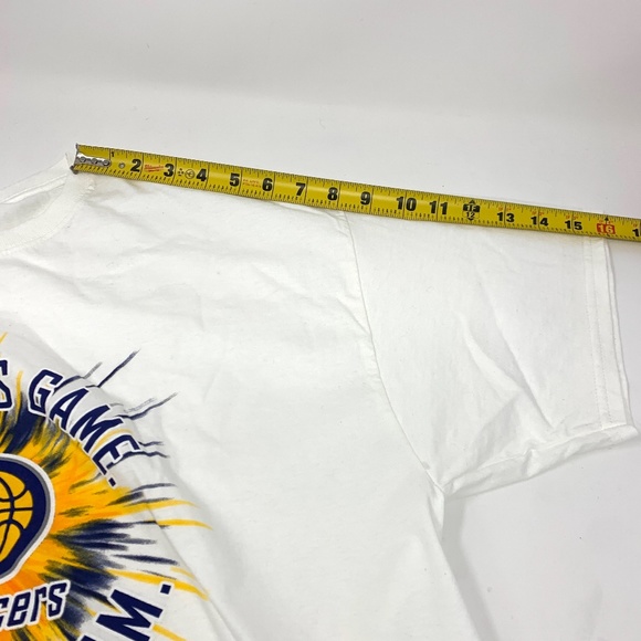 Indiana Pacers T Shirt Men XL Adult NBA Basketball Game Retro Indianas Game USA - Picture 5 of 6